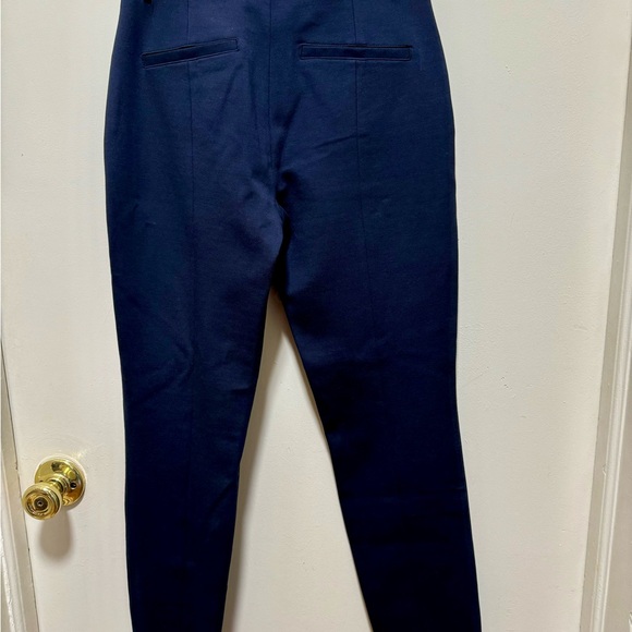 NWT Express Mid Rise Ponte Knit Stretch
Slim Skinny Trouser Dress Pants Navy 2 - Picture 3 of 10